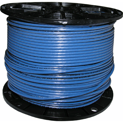 Wire Commodity 10 THHN STR BLU 2500